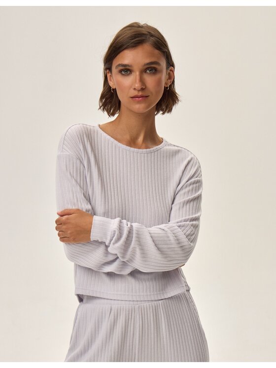Esotiq Esotiq Piżama 42304 Szary Regular Fit