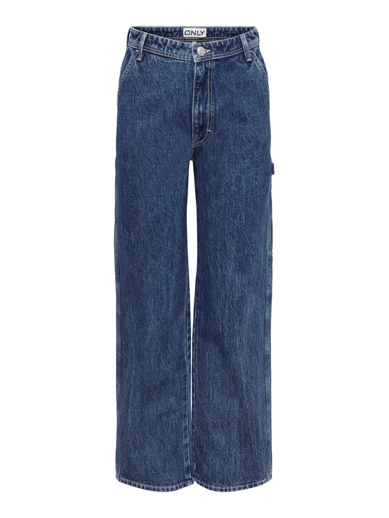ONLY ONLY Дънки 15271792 Син Straight Fit
