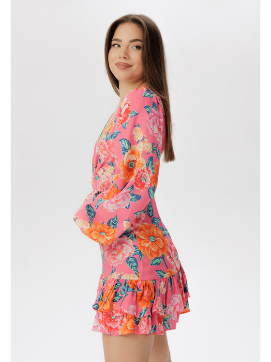LAURELLA LAURELLA Letní šaty 4TU083 Růžová Regular Fit