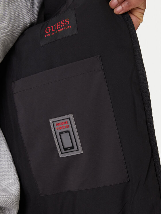 Guess Guess Giacca di transizione M6RL10 WJ232 Nero Regular Fit