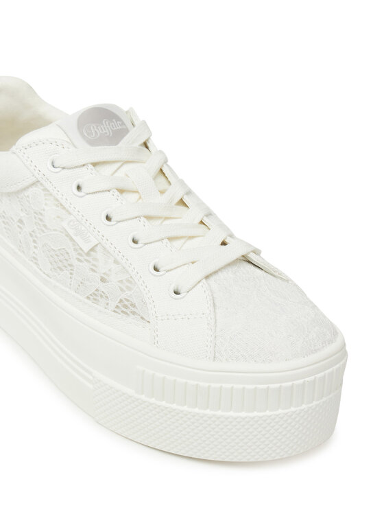 Buffalo Buffalo Sneakers Paired Bloom 1636161 Bianco