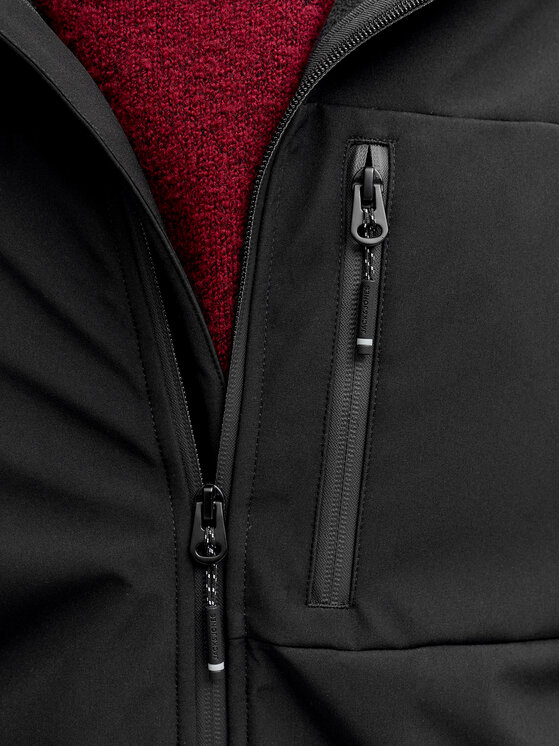 Jack & Jones Jack & Jones Pārejas jaka North 12289123 Melns Regular Fit