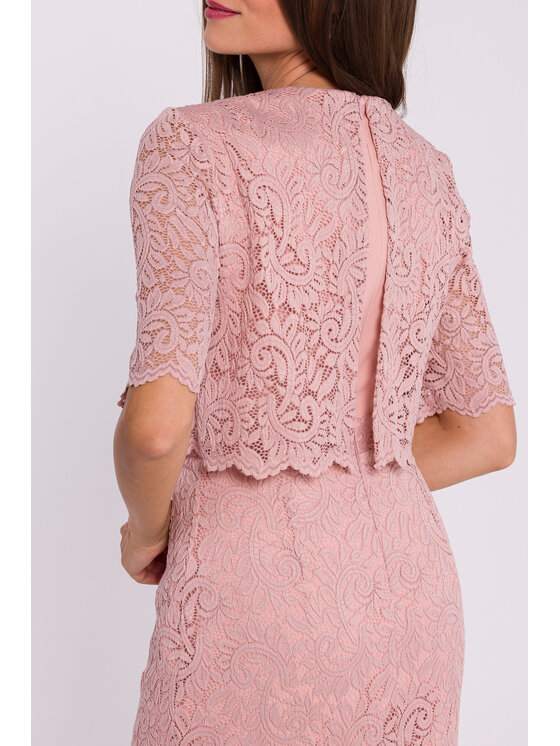 Stylove Stylove Sukienka koszulowa S379 Różowy Ladies Fit