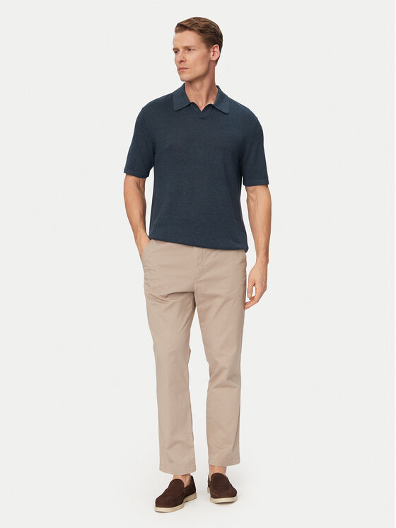 Calvin Klein Calvin Klein Polo marškinėliai LV04LF313G Mėlyna Regular Fit