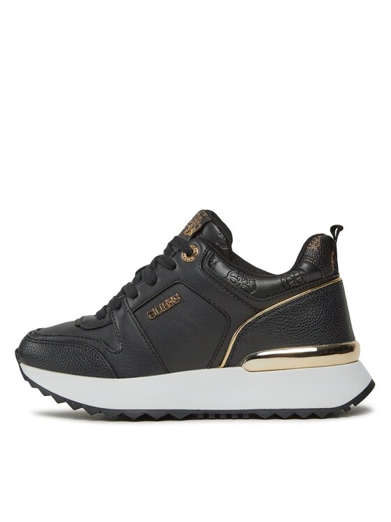 Guess Guess Sneakersy Kaddy FL8DDY ELE12 Czarny