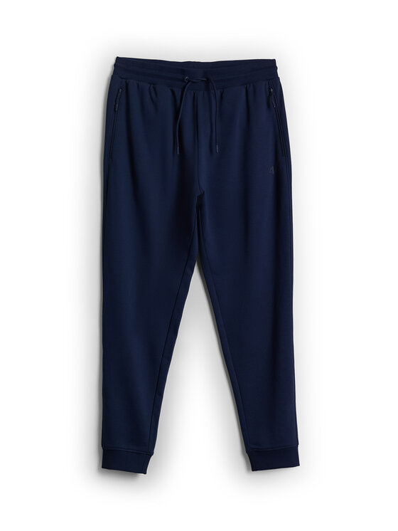 4F 4F Spodnie dresowe BASIC+ Granatowy Regular Fit