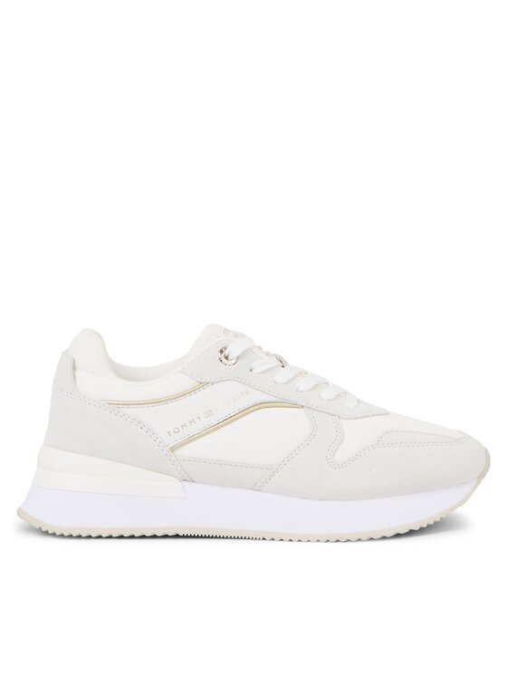 Tommy Hilfiger Tommy Hilfiger Sportcipő Elevated Feminine Runner FW0FW07594 Fehér