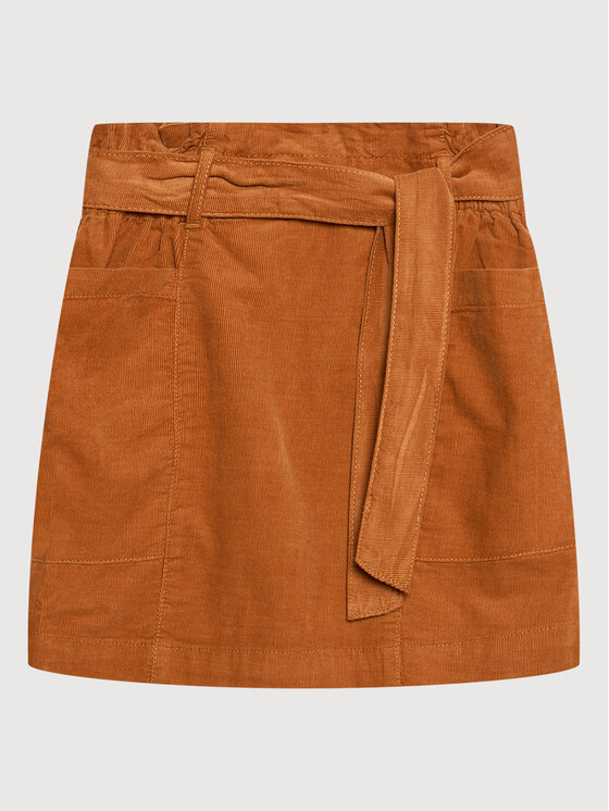 United Colors Of Benetton Fustă 4AD350AH0 Maro Regular Fit