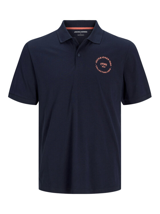 Jack & Jones Jack & Jones Polo Simon 12269299 Granatowy Regular Fit