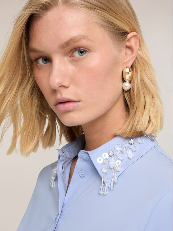 Motivi Motivi Abito da sera 7036Q003570N004 Turchese A-Line Fit