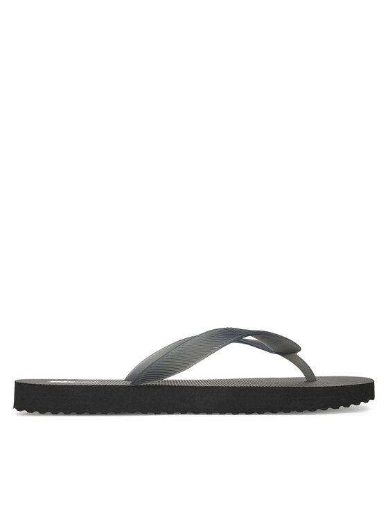 Tommy Jeans Tommy Jeans Σαγιονάρες Tjw Logo Flip Flop EN0EN02447 Μαύρο