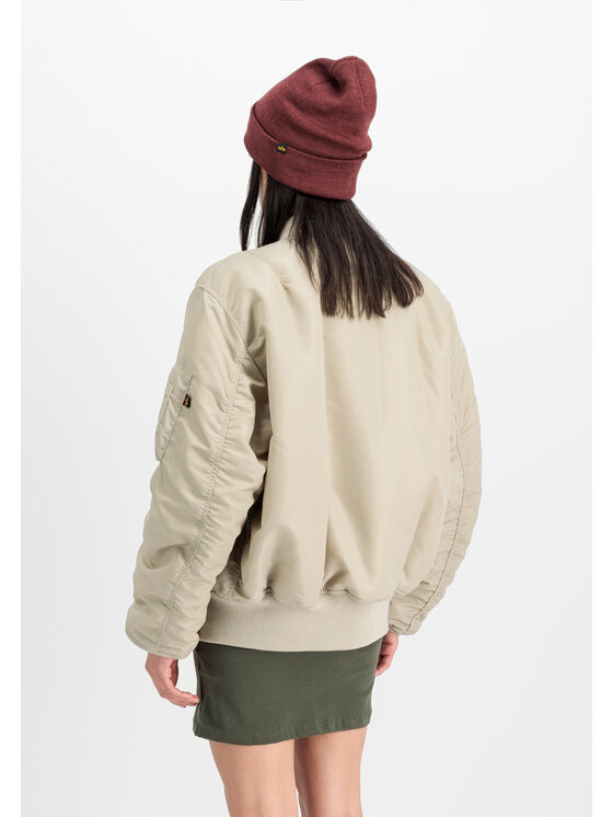 Alpha Industries Alpha Industries Kurtka bomber MA-1 Heritage Bomber Jacket Beżowy Core Fit
