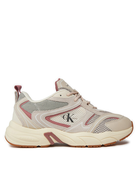 Calvin Klein Jeans Calvin Klein Jeans Superge Retro Tennis Su-Mesh Wn YW0YW00891 Bež