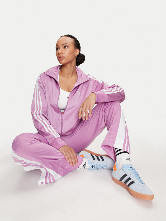 adidas adidas Долнище анцуг Adibreak IY2129 Виолетов Loose Fit