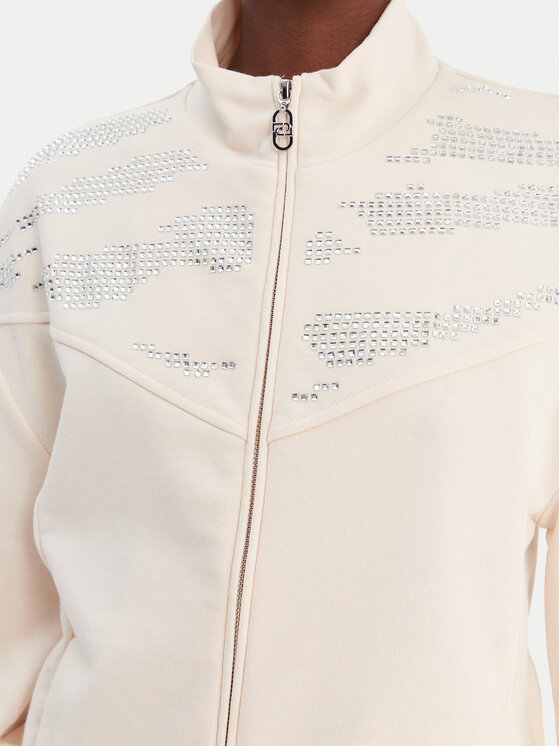 Liu Jo Sport Liu Jo Sport Суитшърт TA6095 FS002 Бежов Regular Fit