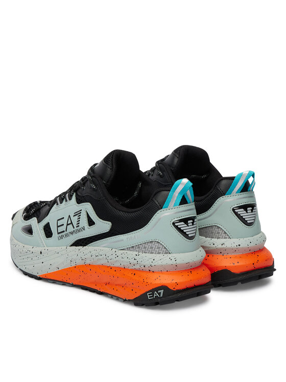 EA7 Emporio Armani EA7 Emporio Armani Снікерcи 7X000602 AF10181 MZ703 Сірий