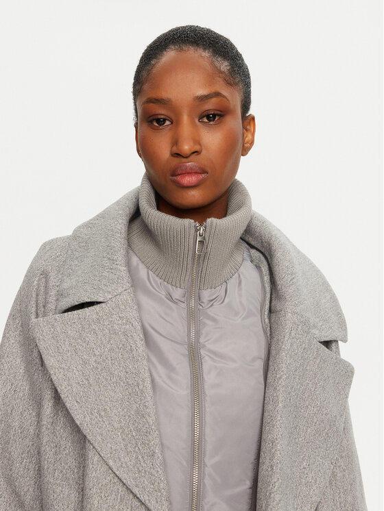 JDY JDY Преходно яке Hannah 15337889 Сив Regular Fit