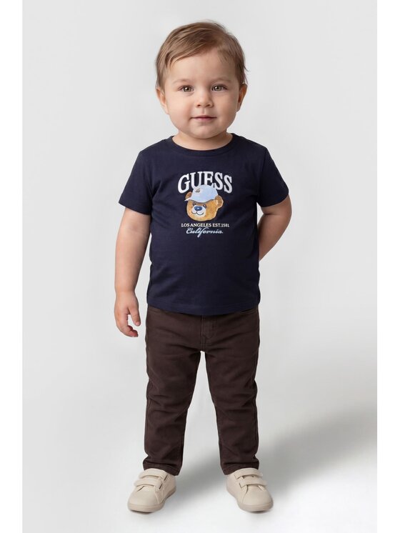 Guess Kids Guess Kids T-Shirt 183750 Niebieski Classic Fit