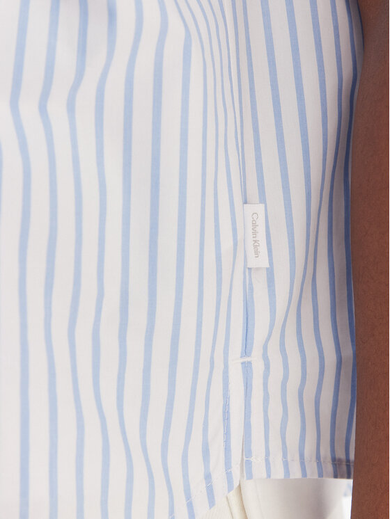 Calvin Klein Calvin Klein Koszula LV00QS7652 Błękitny Relaxed Fit