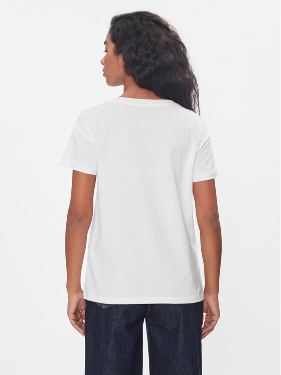 Armani Exchange Armani Exchange T-Shirt 3DYT36 YJ3RZ 1000 Bílá Regular Fit