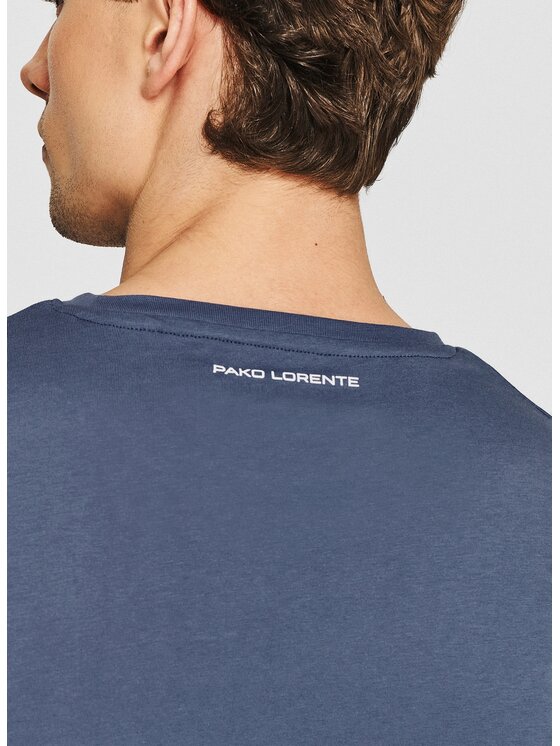 Pako Lorente Pako Lorente T-Shirt P26SF-TT-005 Niebieski Regular Fit