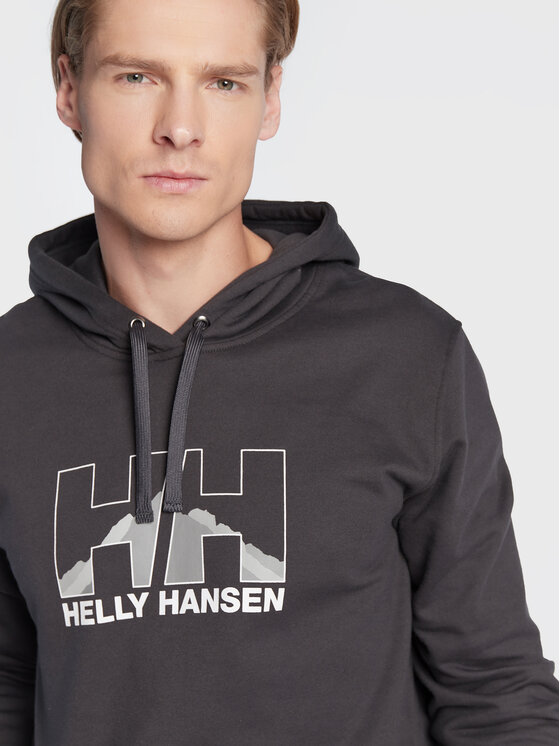 Helly Hansen Helly Hansen Bluza Nord Graphic 62975 Szary Regular Fit
