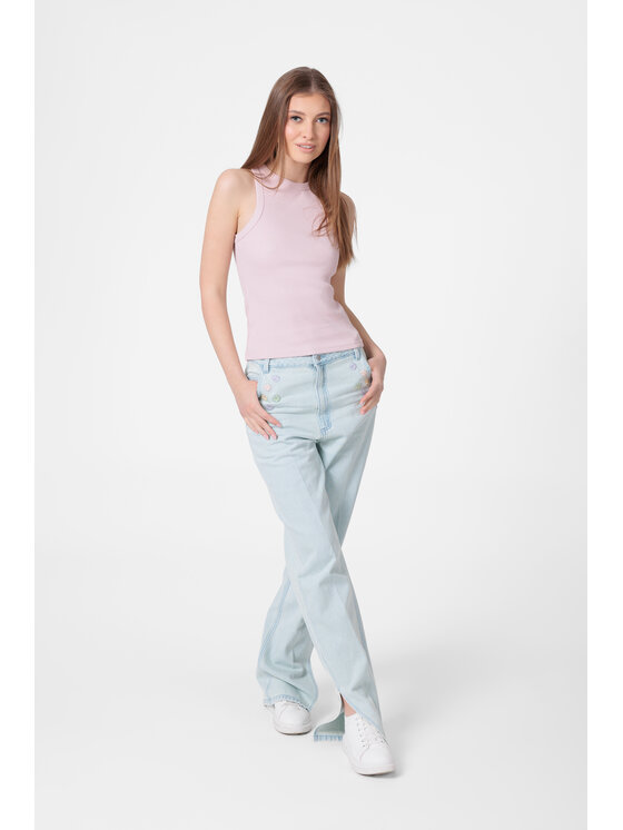 LAURELLA LAURELLA Džínsy 3UL021 Modrá Regular Fit