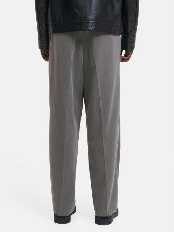 Jack & Jones Jack & Jones Chino kalhoty Bill 12293368 Šedá Wide Leg