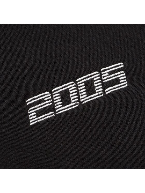 2005 2005 Bluza Classic Logo Czarny Oversize