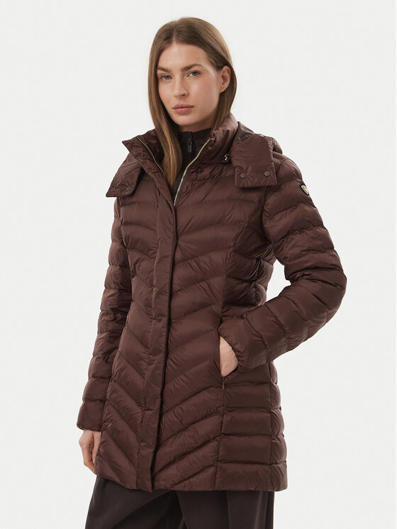 EA7 Emporio Armani EA7 Emporio Armani Zimska jakna 7W001532 AF16413 Smeđa Regular Fit