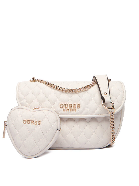 Guess Guess Kabelka Atabey HWQG98 94210 Écru