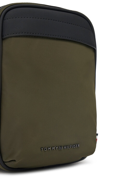 Tommy Hilfiger Tommy Hilfiger Τσαντάκι Th Repreve Mini Reporter AM0AM13185 Πράσινο