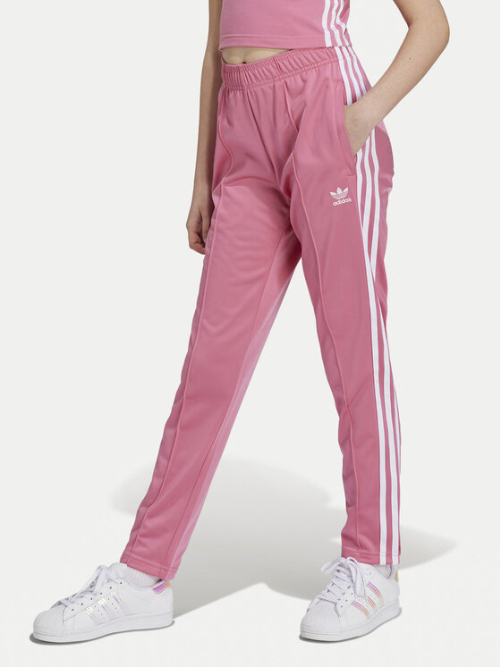 adidas adidas Pantaloni trening Trefoil IY4032 Roz Regular Fit
