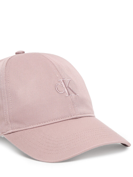 Calvin Klein Calvin Klein Șapcă Embroidered Monogram Cap LV04K5024G Alb