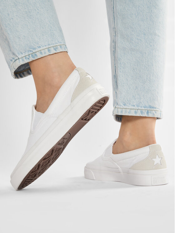 Converse Converse Гуменки One Star Cc Slip W 164395C Бял