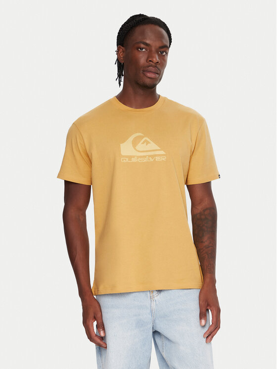 Quiksilver Quiksilver T-Shirt Ev Comp Logo EQYZT08182 Žlutá Regular Fit
