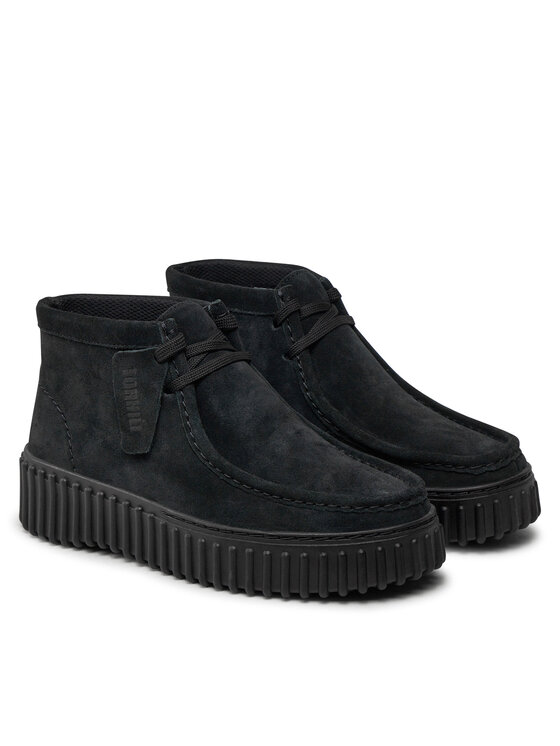 Clarks Clarks Μποτάκια Torhill Moss 26179360 Μαύρο