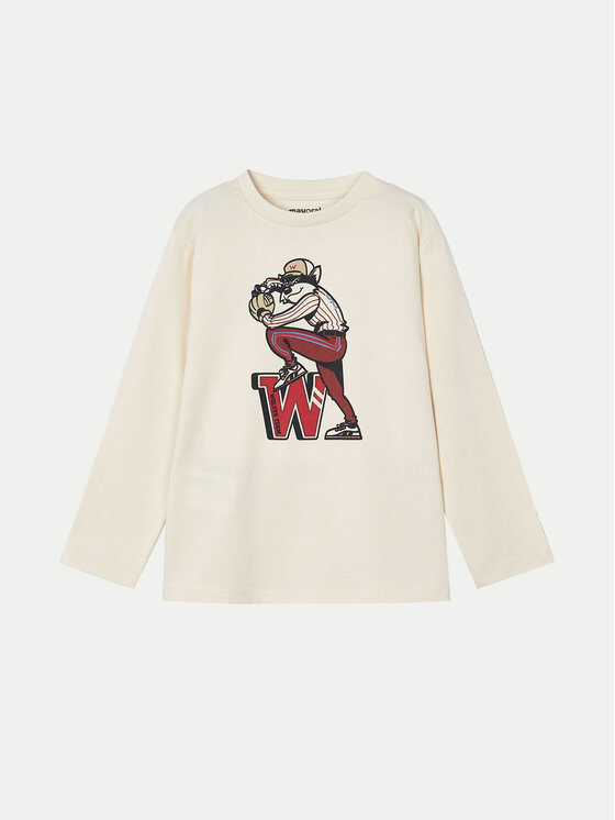 Mayoral Mayoral Bluza 4042 Bež Regular Fit