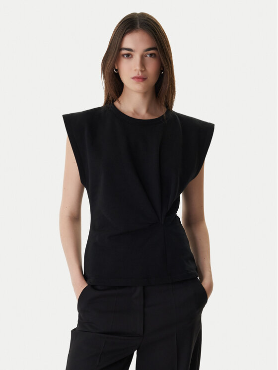 BOSS BOSS Tričko 50554276 Čierna Regular Fit