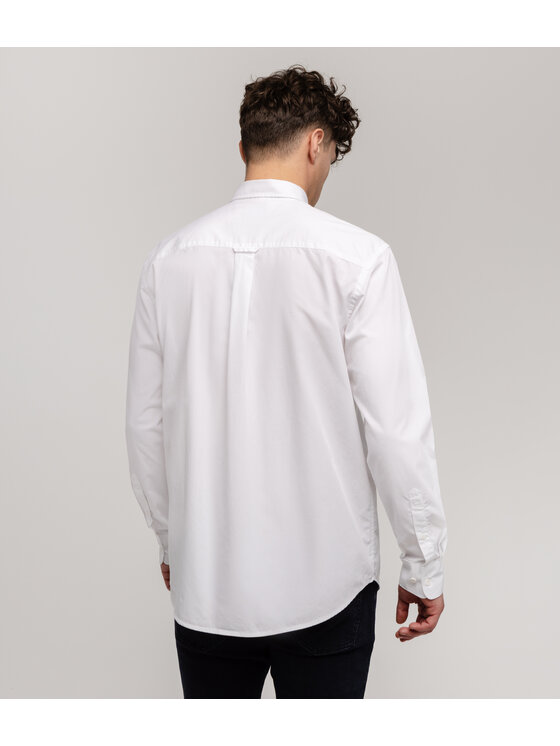 Lee Cooper Lee Cooper Koszula NEW TENBY Biały Comfort Fit