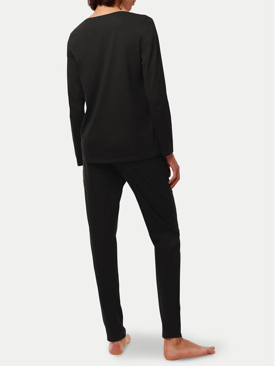 Triumph Triumph Pijama 10221119 Negru Regular Fit