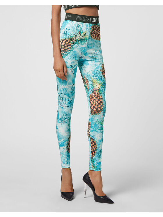 PHILIPP PLEIN PHILIPP PLEIN Legginsy 2927 Kolorowy Active Fit