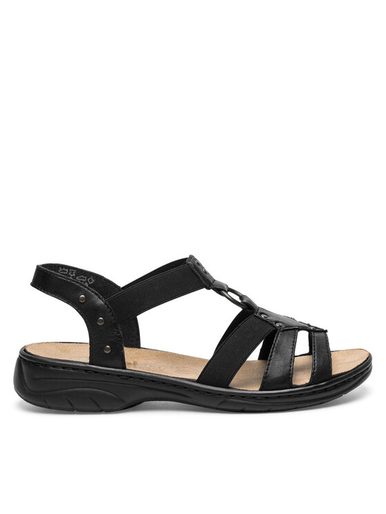 Rieker Rieker Sandalen 64574-00 Schwarz