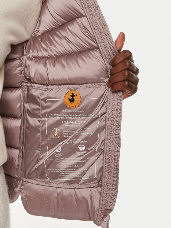 Save The Duck Save The Duck Преходно яке D30520W IRIS19 Розов Regular Fit