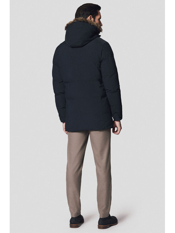 Lancerto Lancerto Kurtka zimowa Viborg KU097224000005 Granatowy Regular Fit