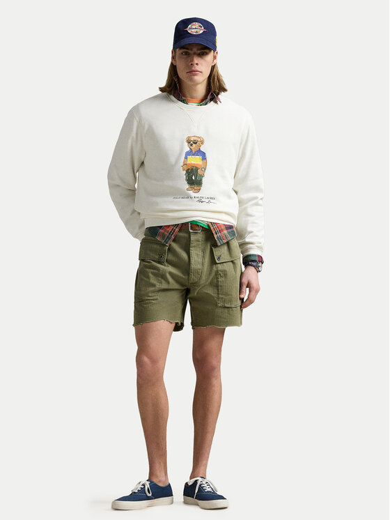 Polo Ralph Lauren Polo Ralph Lauren Mikina 710973146001 Biela Regular Fit