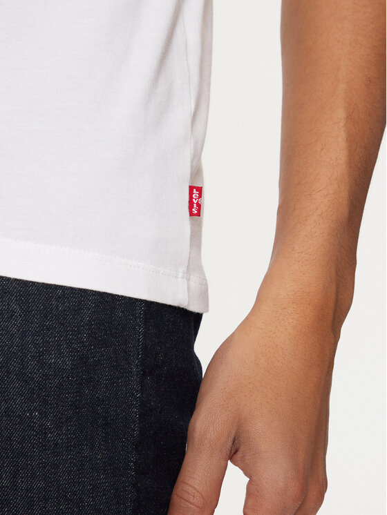 Levi's® Levi's® Súprava tričiek 79541-0000 Biela Slim Fit