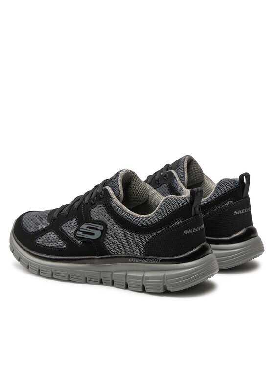 Skechers Skechers Αθλητικά Skechers Burns Agoura Μαύρο