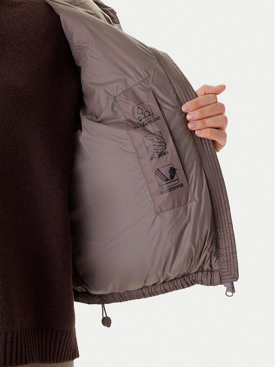 Bomboogie Bomboogie Пуховик Riga JW8139TDLC5 Коричневий Regular Fit