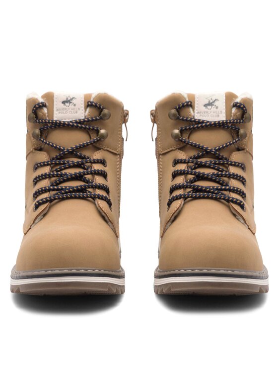 Beverly Hills Polo Club Beverly Hills Polo Club Schnürstiefeletten AVO-2261-067 Braun